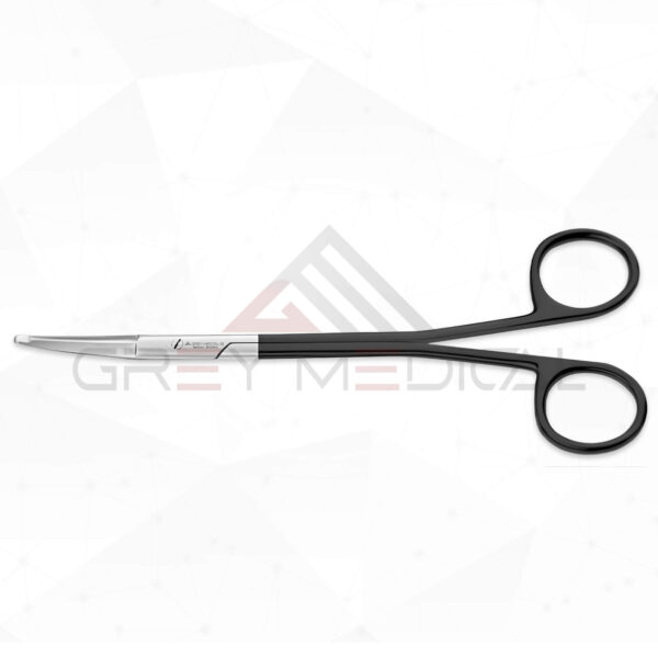Kaye-Freeman Facelift Scissors, Curved, Serrated