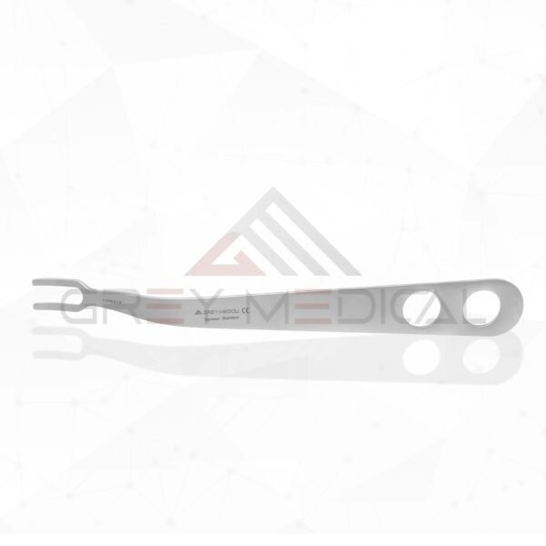 PCL-Retractor-10-1-2-Curved-19mm-Blade-11mm-2-Prong-2-Holes-1