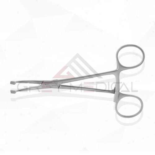 Plate Holding Forceps Curved