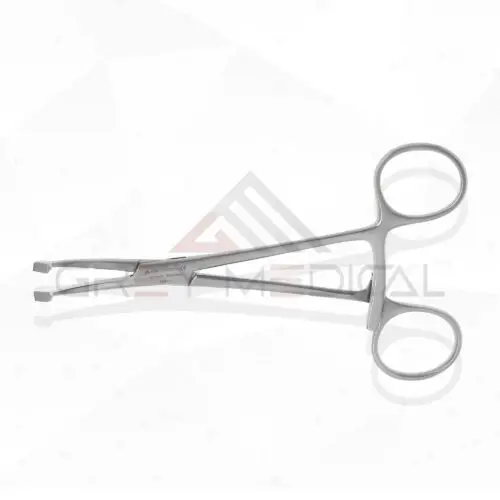 Plate Holding Forceps Curved