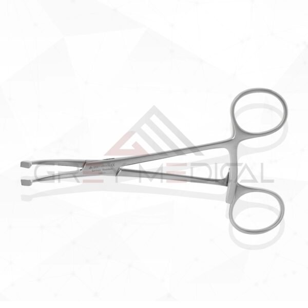 Plate Holding Forceps Curved