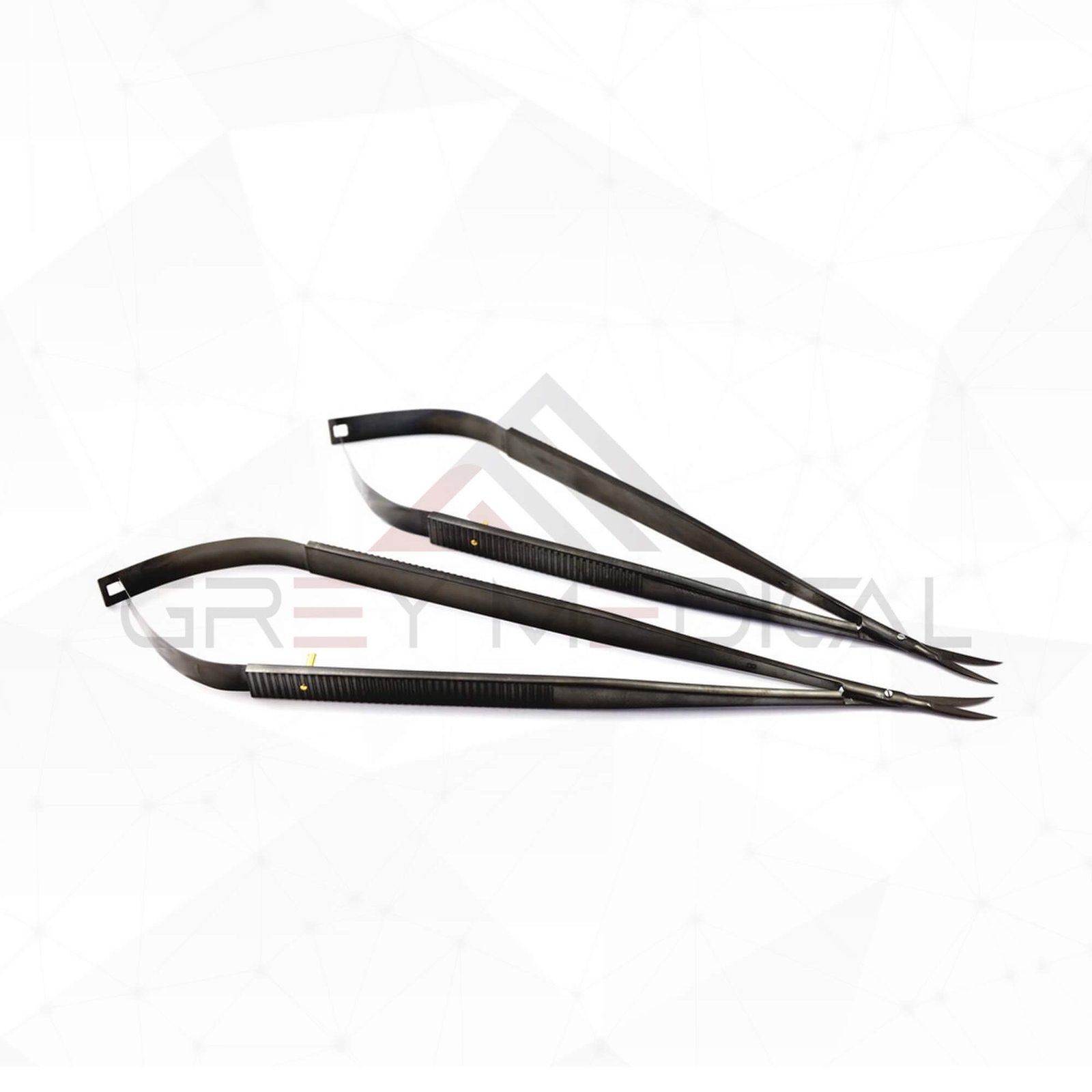 Kamiyama Microscissors Straight Premium Scissors | Grey Medical