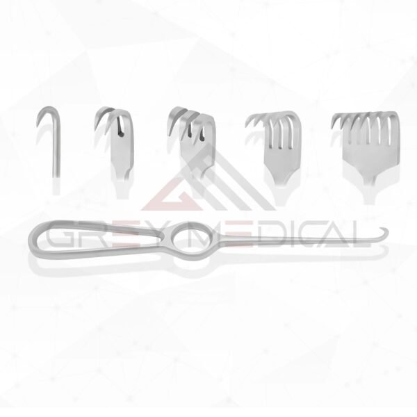Ortho Volkman Retractor 8 3/4"- Blunt Prongs