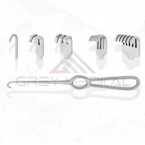 Ortho Volkman Retractor 8 1/2" - Blunt Prongs