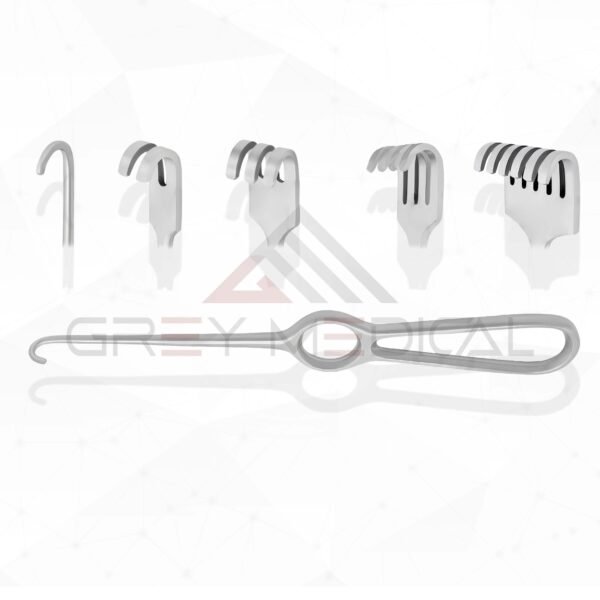 Ortho Volkman Retractor 8 1/2" - Blunt Prongs