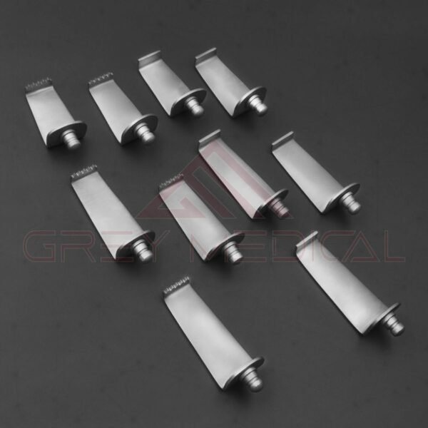Cervical Cloward Retractor Set with 10 blades