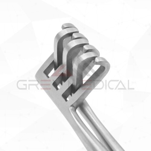 Beckman-Weitlaner Retractor Hinged Blades - Image 3