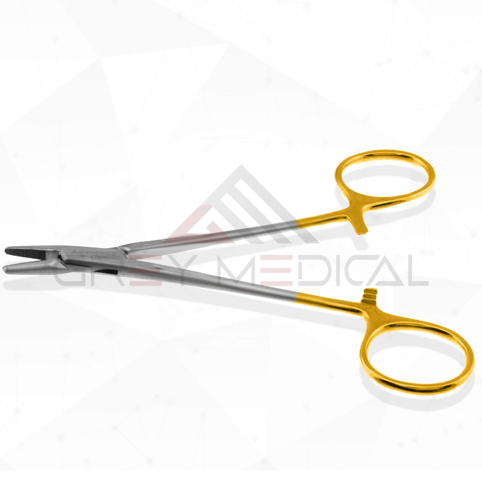 健康アクセサリー MAYO Narrow Mayo Hegar Needle Holder TC | Grey Medical