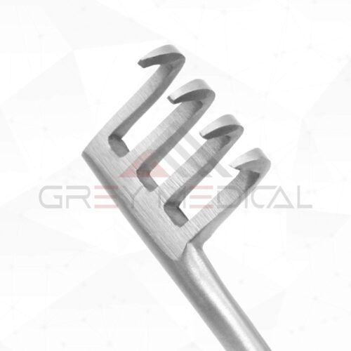 Mollison Self Retaining Retractor - 4x4 Prongs - Image 4