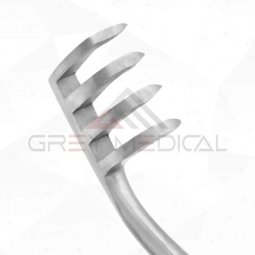 Mollison Self Retaining Retractor - 4x4 Prongs - Image 5