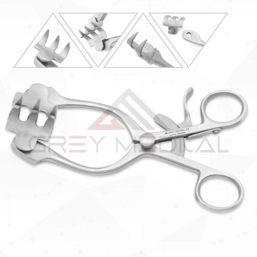Cairns Scalp Self Retaining Retractor - 3 x 3 Teeth