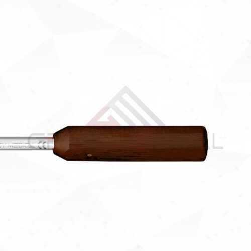 Rib Bone Elevator Angled - Phenolic Handle - Image 3