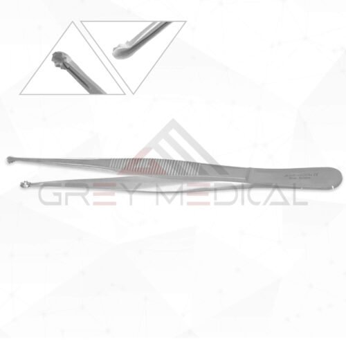 Selman Tissue Forceps - Round Jaws W/ Teeth