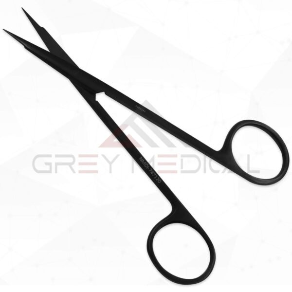 Gorney Micro-Serrated Edge Scissors - Tungsten Carbide Blade and Premium Black Ceramic Coating