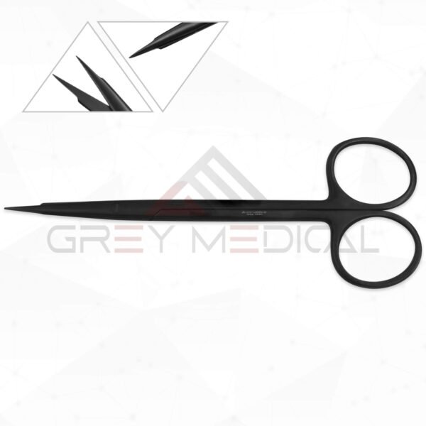 Gorney Micro-Serrated Edge Scissors - Tungsten Carbide Blade and Premium Black Ceramic Coating 4 Gorney Micro-Serrated Edge Scissors - Tungsten Carbide Blade and Premium Black Ceramic Coating