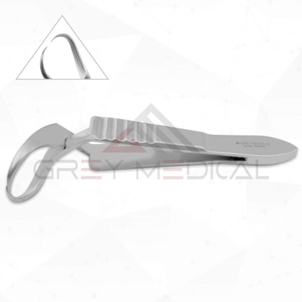 Jones Towel Clamp, cross-action