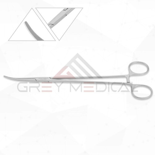 Bengola Forceps - Curved Cross Serrated Jaws