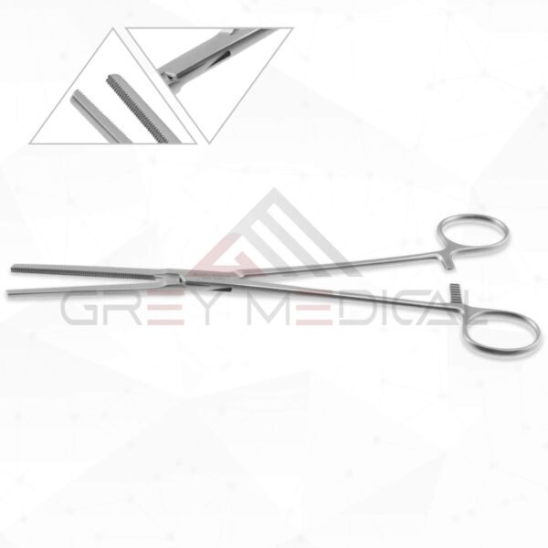 Glassman Gastrointestinal Forceps - sturdy pattern jaws w atraumatic serrations 4 Glassman Gastrointestinal Forceps