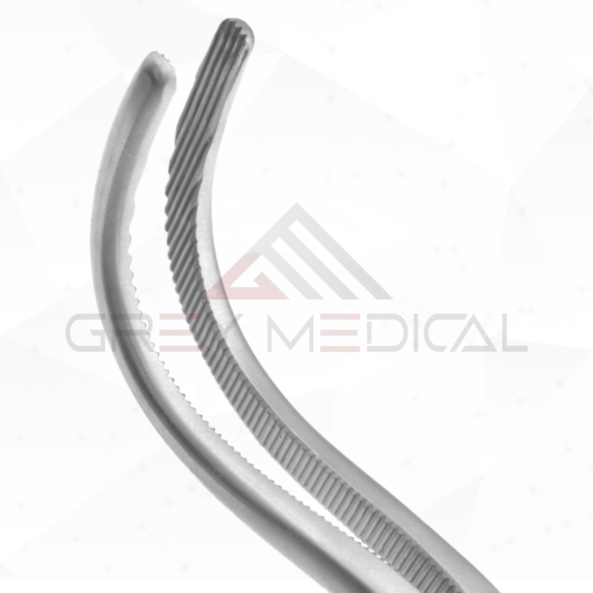 Guyon Kidney Clamps - Double curved Jaws