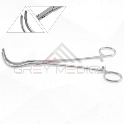 Guyon Kidney Clamps - Double curved Jaws