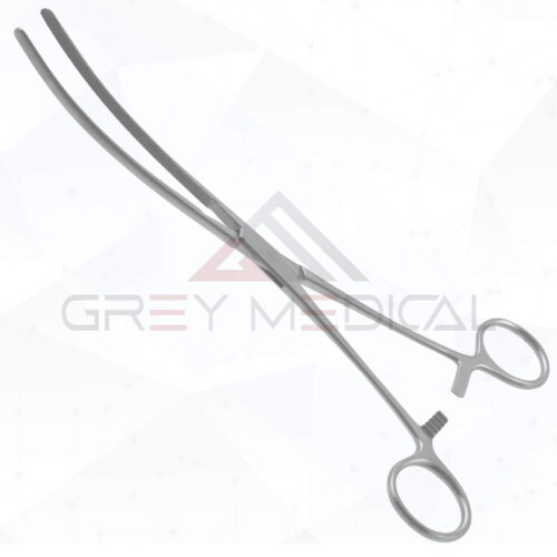 Kocher Clamp Forceps - Longitudinal Serrations