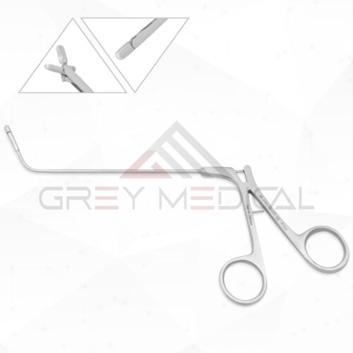 Double Spoon Giraffe Forceps 55°- ENT Surgical