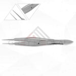 Castroviejo Fixation Forceps 3mm 1X2 Teeth