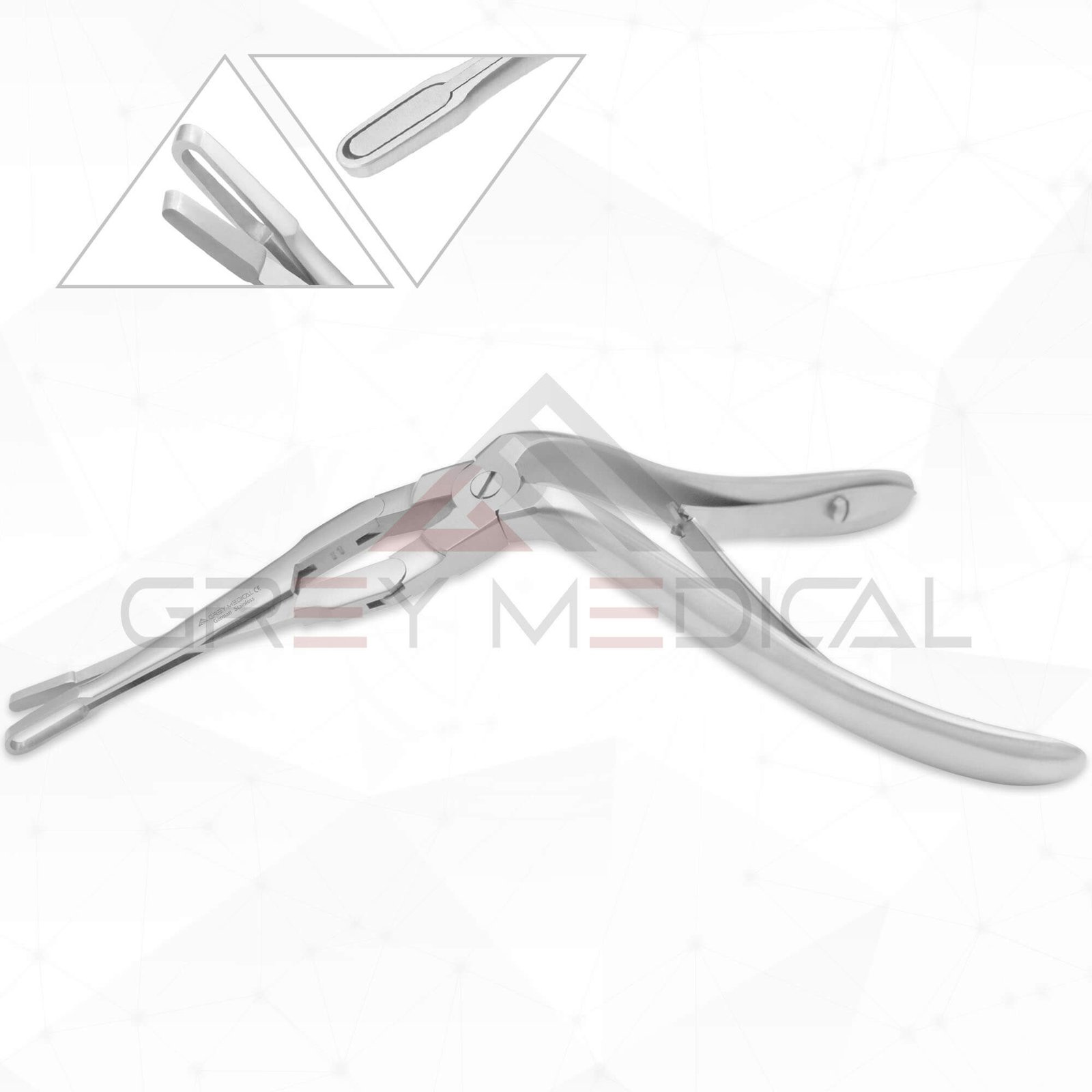 Jansen-Middleton Septum Through Cutting Forceps - Double Action