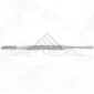 Miller straight-Cut Bone File, Double Ended 52
