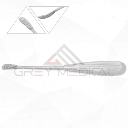 Reidy Nasal Rasp - Curved, Cross Cut Serrations