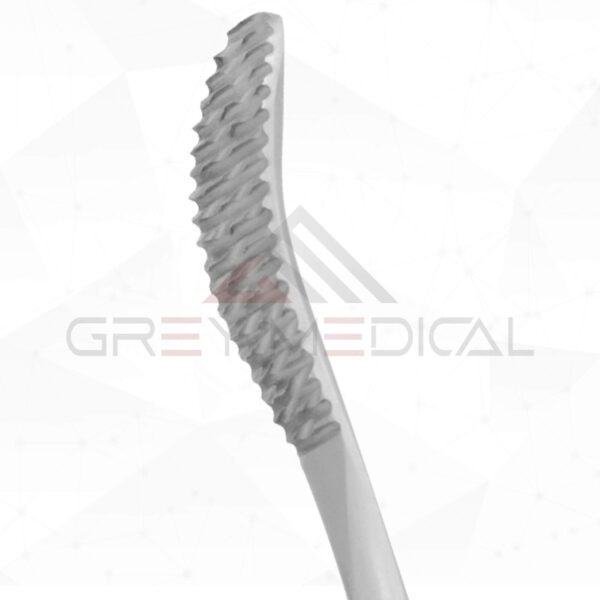 Reidy Nasal Rasp - Curved, Cross Cut Serrations
