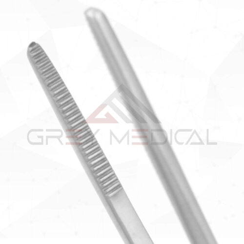Tilley Nasal Dressing Forceps - Serrated Jaws, Angled