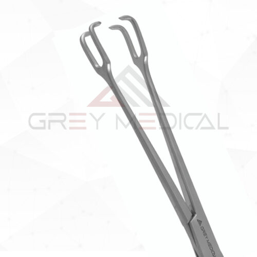 Schroeder Vulsellum Forceps Angled Sideways - Image 3