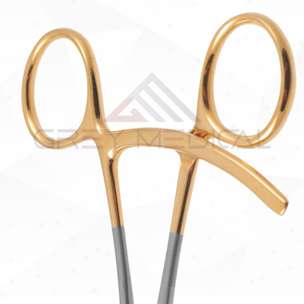 Angus Bone Holding Forceps with Long Ratchet