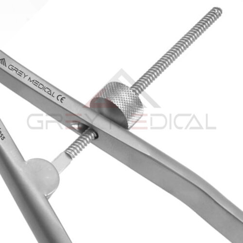 Pince à os Kern avec verrouillage rapide, mâchoires dentelées - Image 3