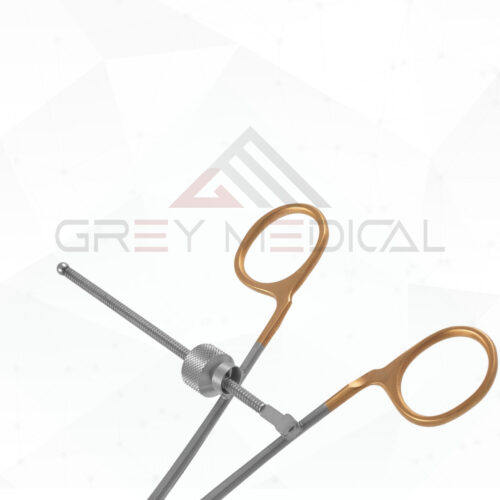 Schroeder Vulsellum Forceps Angled Sideways - Image 2