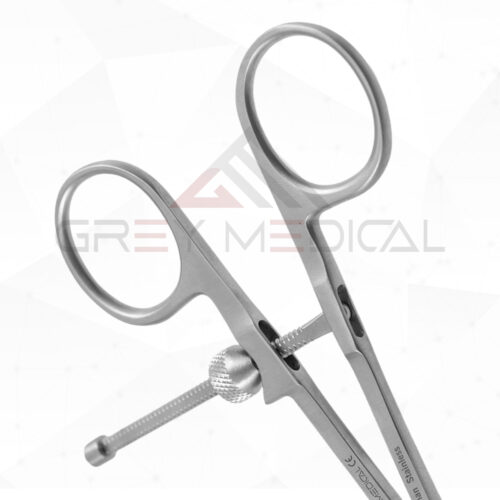 Raleigh Bone Holding Forceps with Speed Lock 5½″ - Image 3