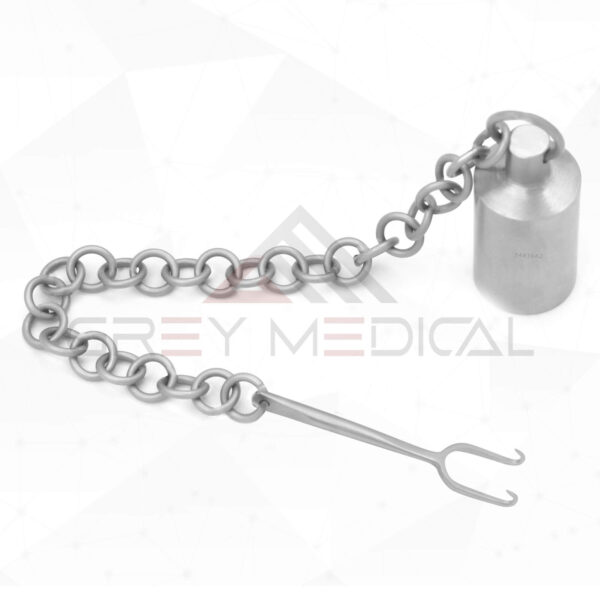 Cerkes Nasal Retractor With Weight - Gruber Columella Retractor