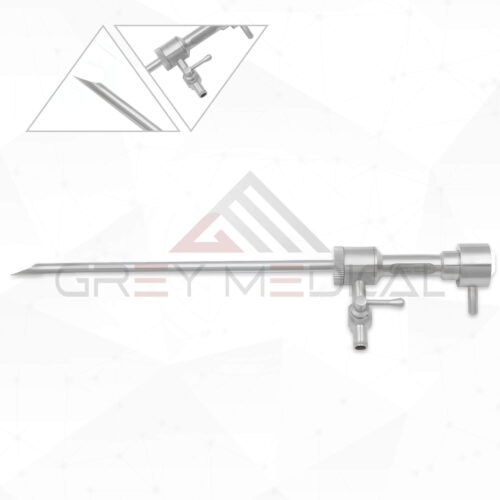 Daniel Endoforehead Cannula Single Stop-Cock For 5mm Scope