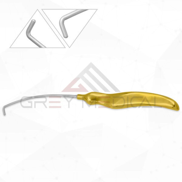 Daniel Endoscopic Forehead Nerve Hook Left