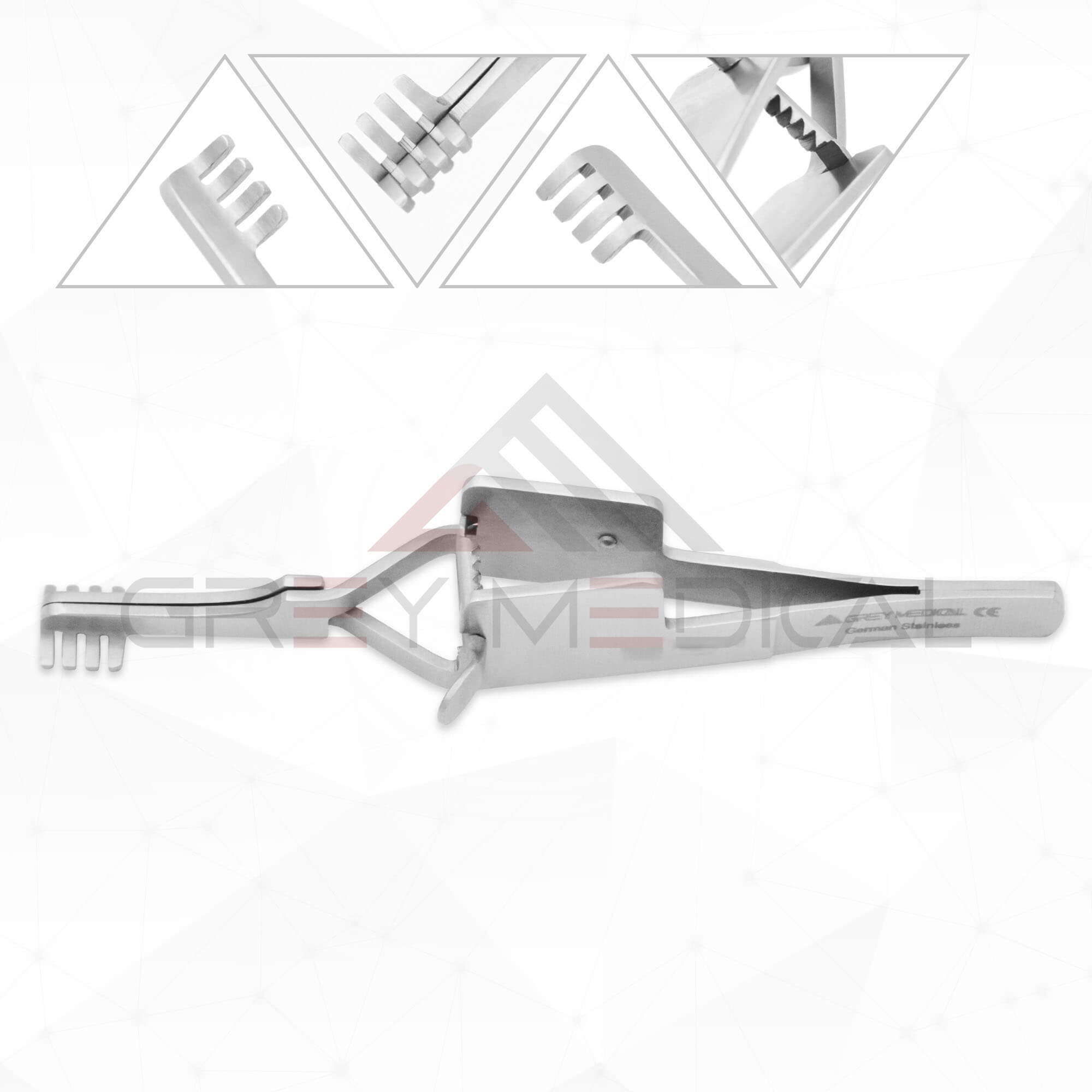 Retractor Heis Heiss Retractor | Grey Medical