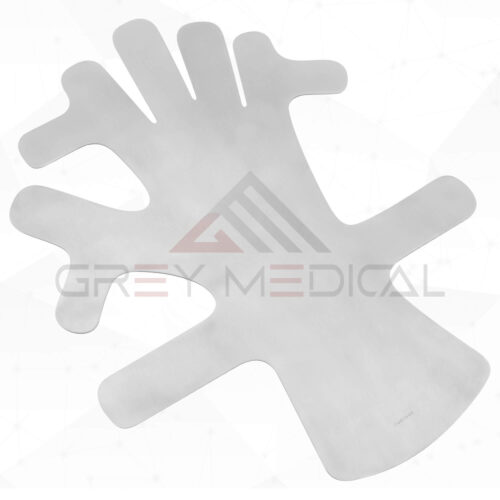 Surgical Lead Hand Retractor Plate