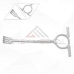 Williger Retractor 4 Sharp Prongs 13 cm Long