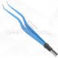 Bipolar Forceps, Bayonet-Shaped, Angled Down Tip