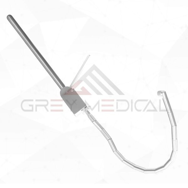 Flexible Holding Arm, Designed for working with self-retaining nasal specula