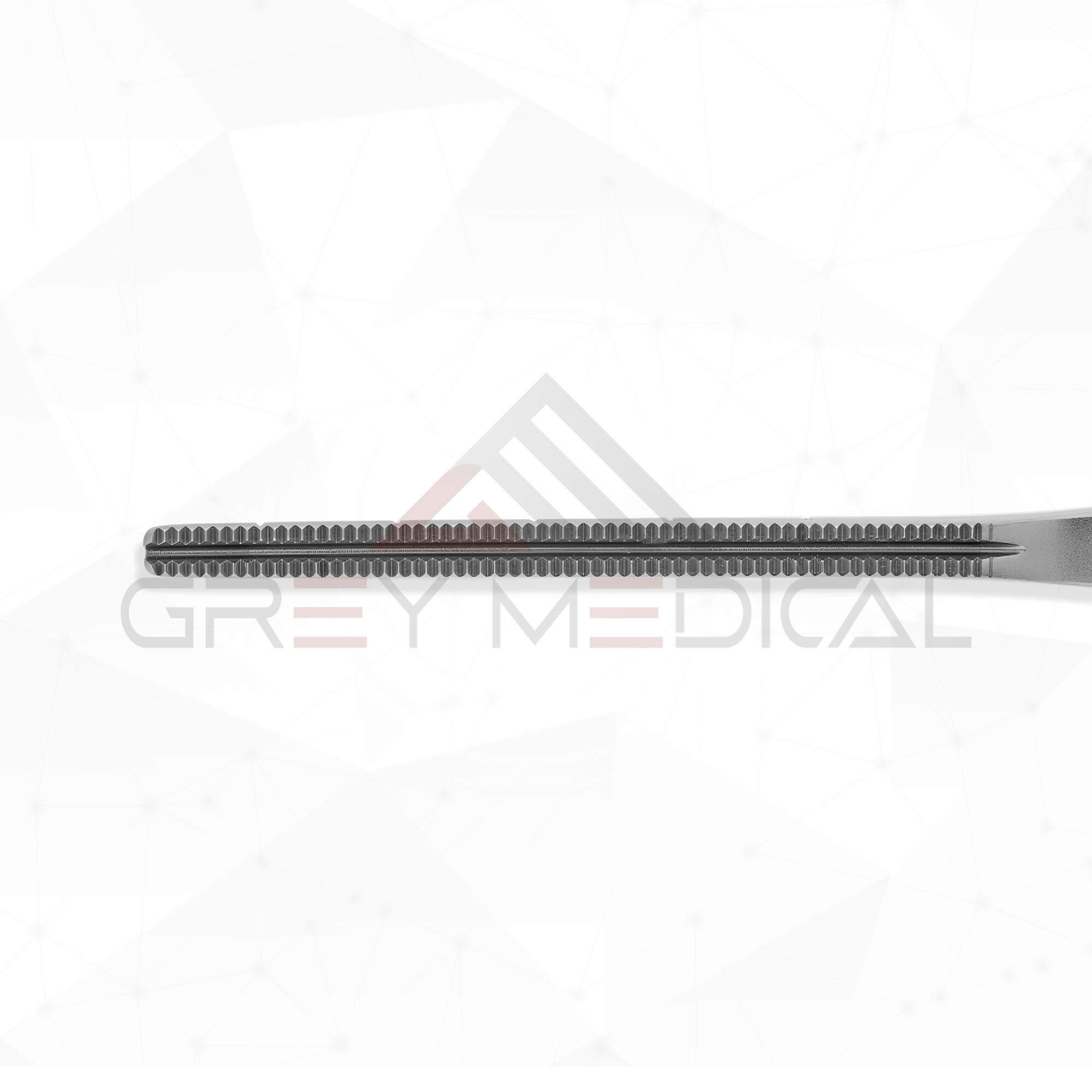 Baby Vascular Clamp - Slightly Angled Shanks | Grey Medical