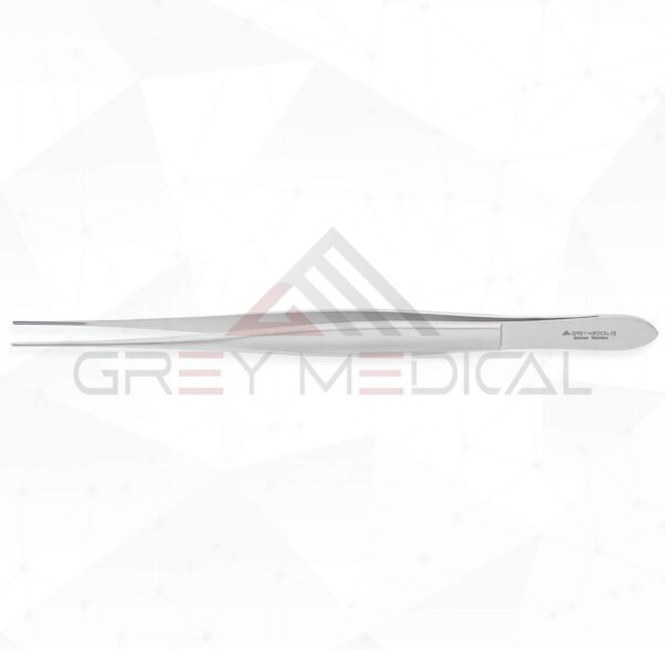 DeBakey Tissue Forceps - Flat Fluted Handle