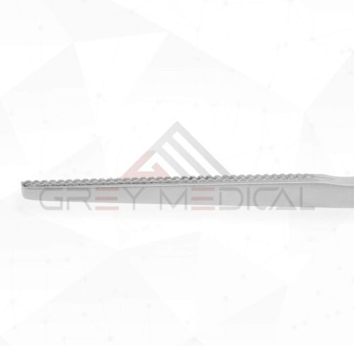 DeBakey Tissue Forceps - Flat Serrated Handle