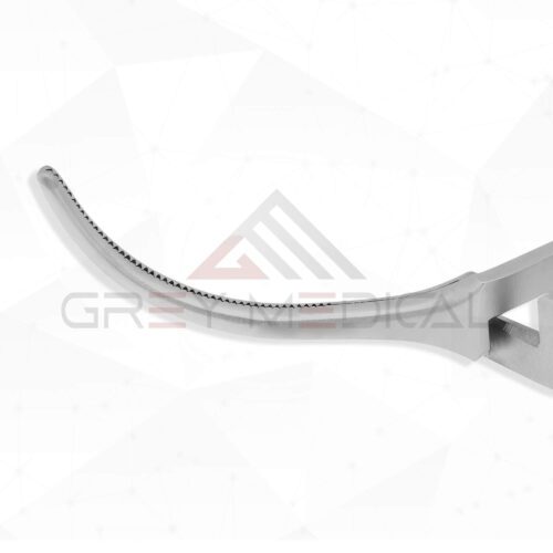 Diethrich Micro Bulldog Clamp - Curved