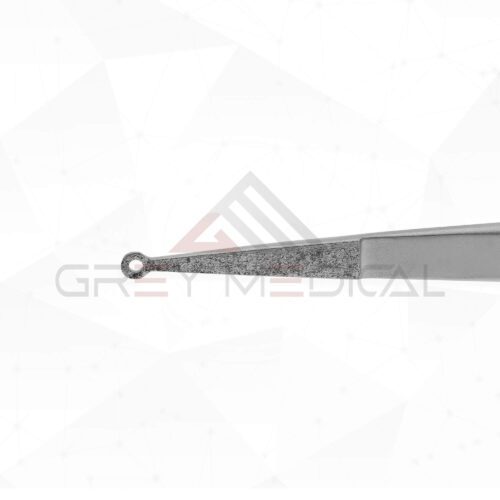 Ring tip Forceps - Round Handle